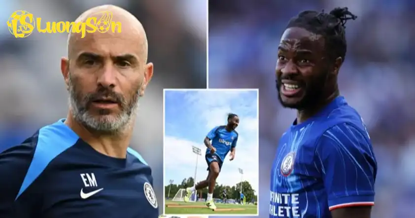 Sterling không còn nằm trong kế hoạch của HLV Maresca. (Ảnh: Sky Sports)