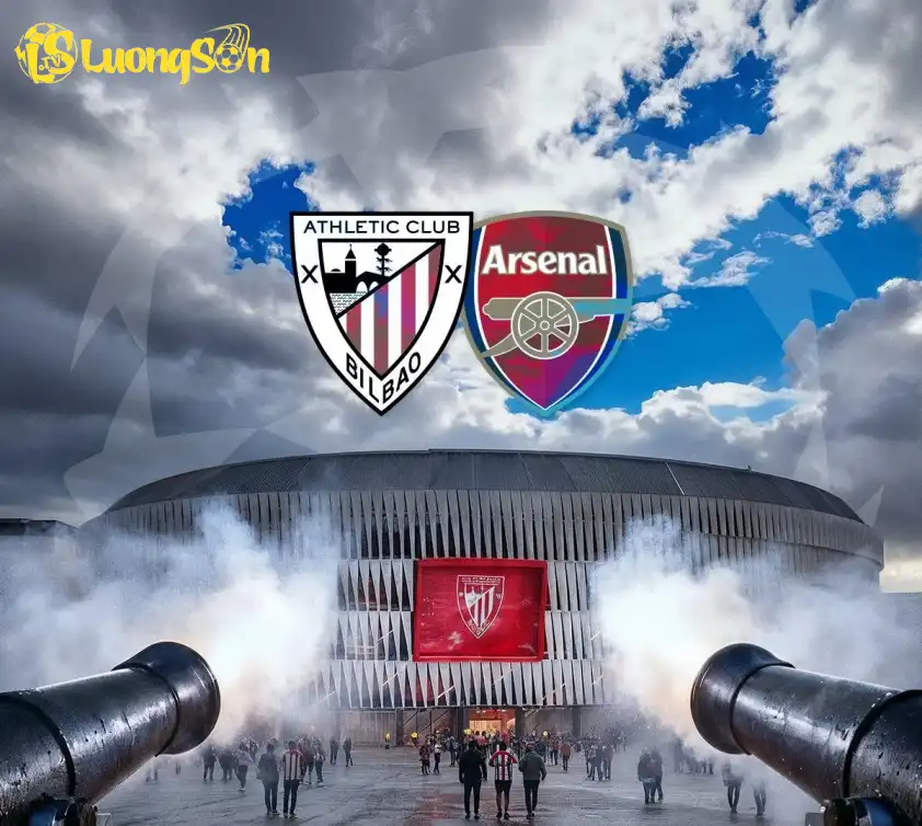 Pháo thủ sẽ làm khách trên sân nhà của Bilbao và được đánh giá khá cao.